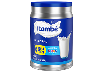 Leite em pó Integral Itambé Integral Fortificado 400g