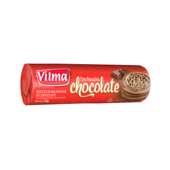 Biscoitos Recheados Vilma Sabor Chocolate 120g