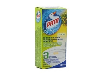 Pastilha Adesiva Pato Citrus 3 Und