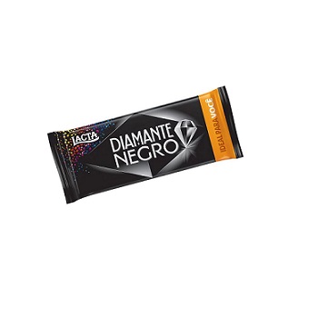 Barra de Chocolate Diamante Negro Lacta 90g
