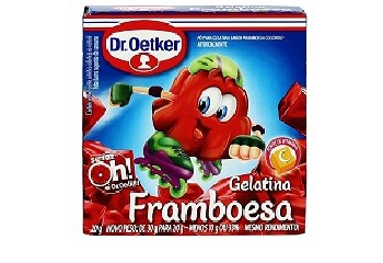 Gelatina Dr.Oetker Framboesa 20g