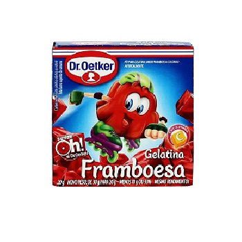 Gelatina Dr.Oetker Framboesa 20g