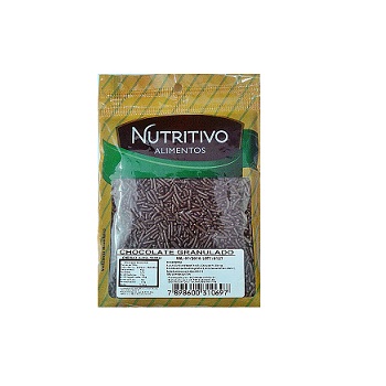 Chocolate Granulado Nutritivo Alimentos 100g