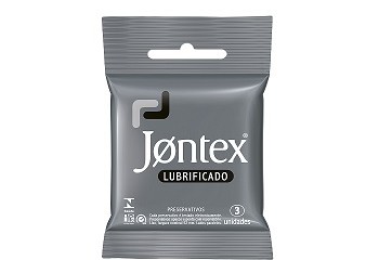 Preservativo Jontex Lubrificado 3Und