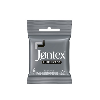 Preservativo Jontex Lubrificado 3Und