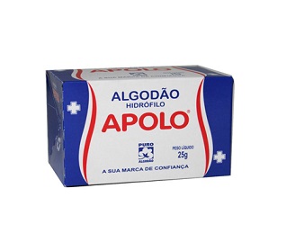 Algodão Hidrófilo Apolo 25g