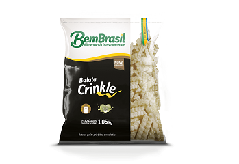 Batata Crinkle (Ondulada) Bem Brasil 1,05kg