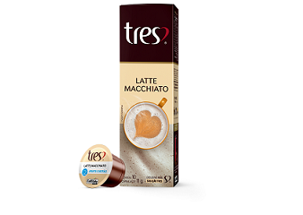 Cápsula Latte Macchiato Tres Corações 10und