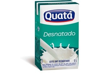 Leite Longa Vida Desnatado Quatá 1L