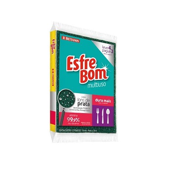 Esponjas EsfreBom Multiuso Bettanin 4unid