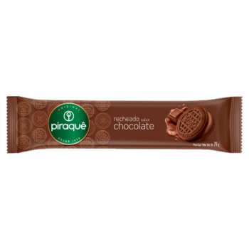 Biscoito Recheado de Chocolate Piraquê 76g