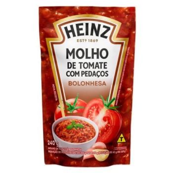 Molho de Tomate com Pedaços Heinz Bolonhesa 240g