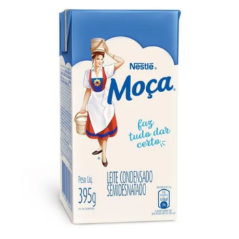 Leite Condensado Semidesnatado Moça Nestlé TP 395G