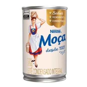 Leite Condensado Integral Moça Lata 395g