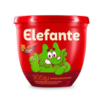 Extrato de Tomate Elefante Pote 300g