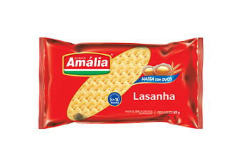 Massa com Ovos Santa Amália Lasanha 500g