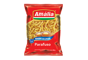 Macarrão Parafuso Santa Amália c/ Ovos 500g