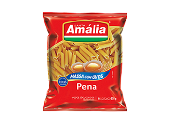 Macarrão Pena c/ Ovos Santa Amália 500g