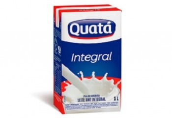 Leite Longa Vida Integral Quatá 1L