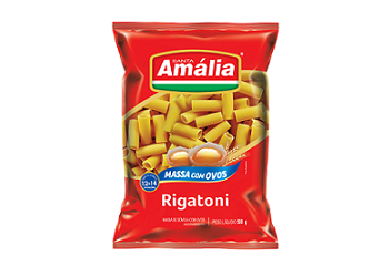 Macarrão Rigatoni Santa Amália c/ Ovos 500g