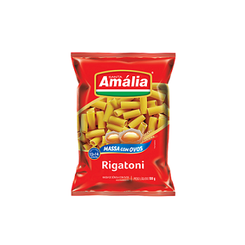 Macarrão Rigatoni Santa Amália c/ Ovos 500g