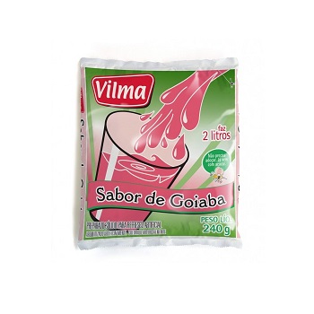 Suco Vilma sabor de Goiaba 240g