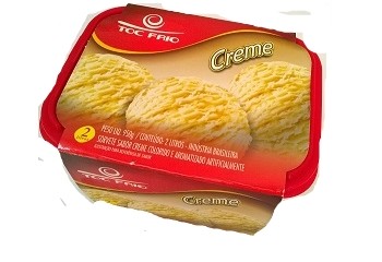 Sorvete Toc Frio Creme 2L