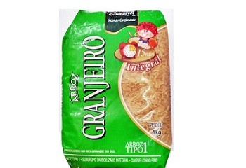 Arroz Granjeiro Integral 1kg