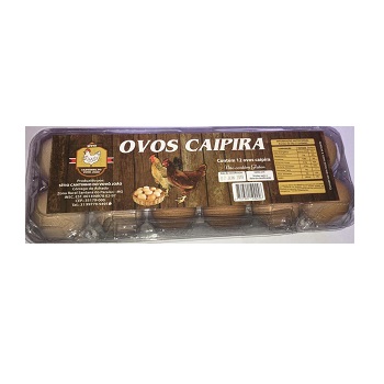 Ovos Caipira Pente c/12 und.