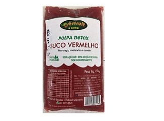 Polpa Detox Suco Vermelho Desfruit 150g