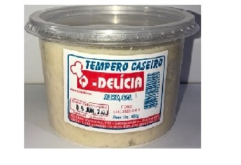 Tempero Caseiro Q-Delícia Alho e Sal 800g