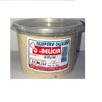 Tempero Caseiro Q-Delícia Alho e Sal 800g