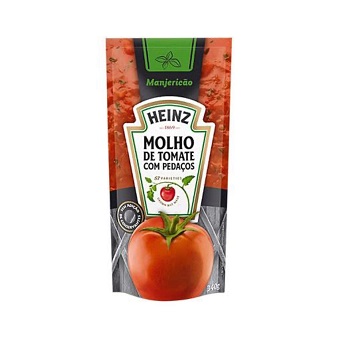 Molho de Tomate com Pedaços Heinz Manjericão 300g