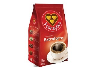 Café 3 Corações Extra Forte 500g