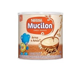 Mucilon Nestle Arroz e Aveia Integral 400g