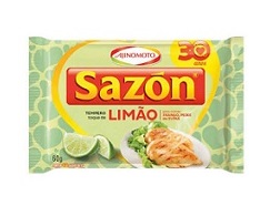 Tempero Sazon Sabor Limão 60g