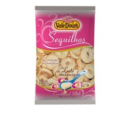 Sequilhos Vale D’ouro sabor Leite Condensado Zero Lactose 300g