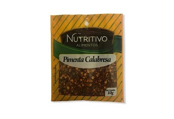 Pimenta Calabresa Nutritivo Alimentos 10g