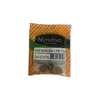 Noz Moscada 2 Frutas Nutritivo Alimentos