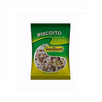 Biscoito de Polvilho Salsa e Cebola Vale D’Ouro 100g