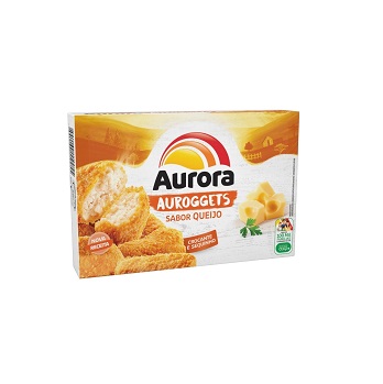 Auroggets de Frango Sabor Queijo Aurora 300g