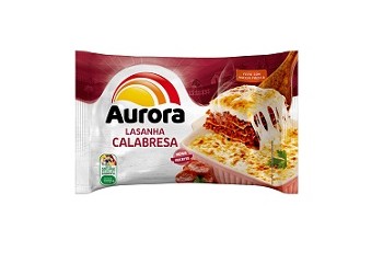 Lasanha de Calabresa Congelada Aurora 600g
