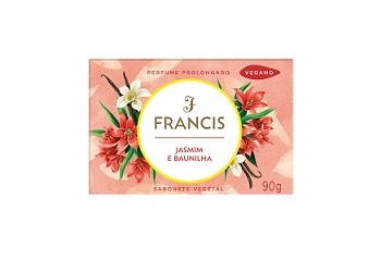 Sabonete Francis Jasmim e Baunilha 90g