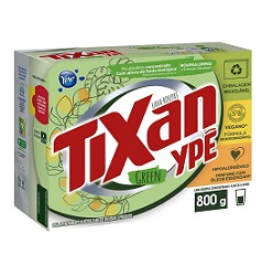 Lava Roupas Concentrado Tixan Green 800g