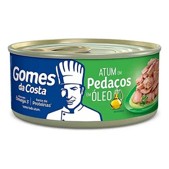 Atum em Ped c/Oléo Gomes da Costa 170g