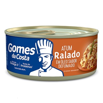 Atum Ralado em Óleo Gomes da Costa 130g