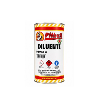 Thinner 16 Pitbull Diluente 900ml