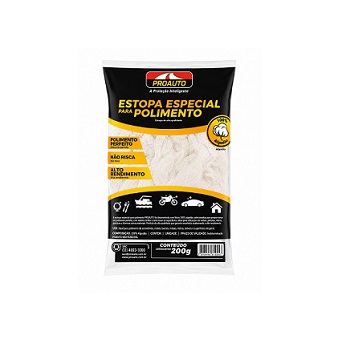 Estopa Especial p/ Polimento Proauto 200g