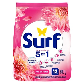 Lava Roupas Explos de Flores Surf 800g