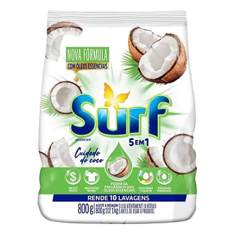 Lava Roupas Coco Surf 800g